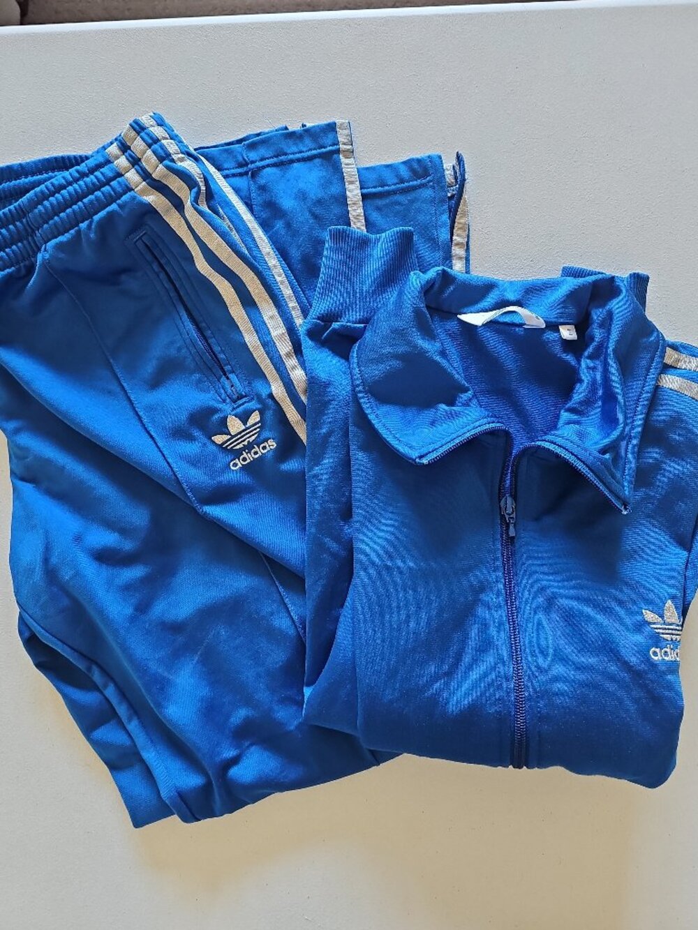 EZ Russian Mafia Halloween Costume Adidas 3 Stripe Track Suit | Jacket L/pants M